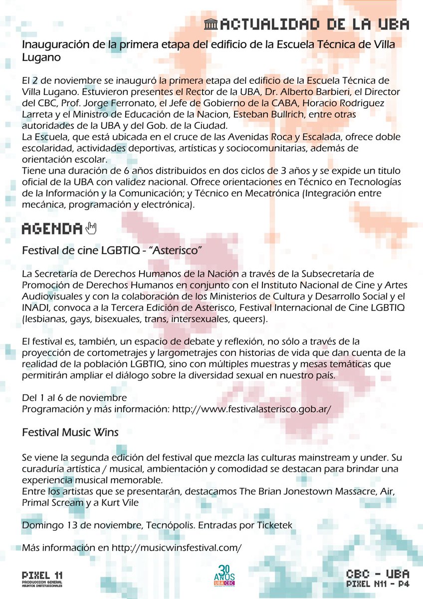 ciclobasicouba's tweet photo. #Pixel11 Formatos de distribución musical #CursoWord #DiseñoDePágina #DrX y #NoticiasUBA Lean y compartan! https://t.co/A99LUeKJVW