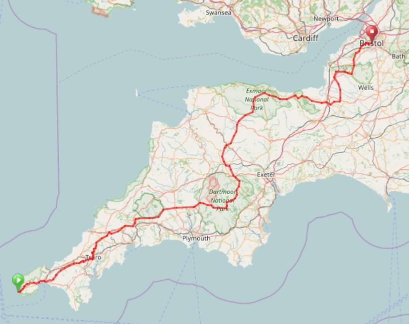 Land's End to Bristol Mtb Adventure May 20-26th May 17. Find all the details at mtbepicsuk.co.uk/events/