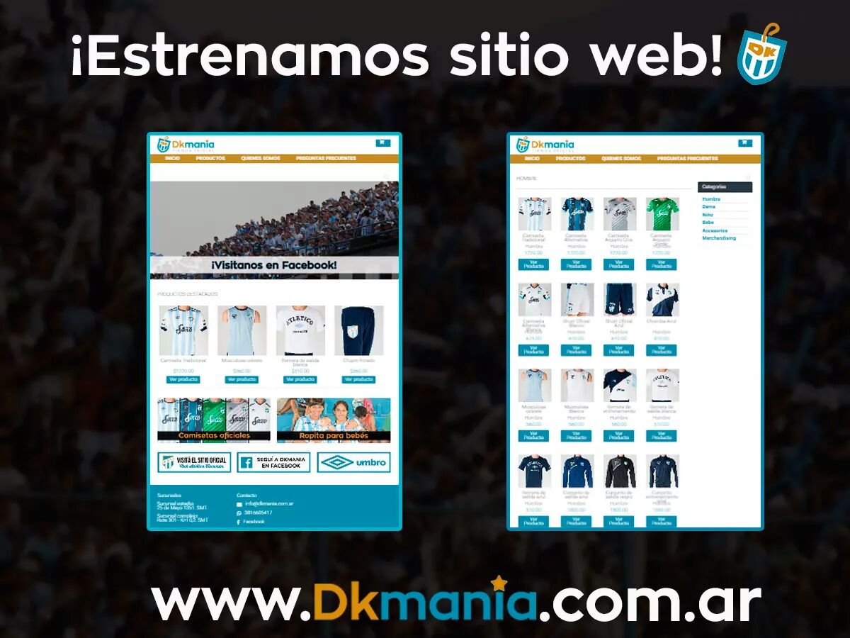 SoyDecanoOf's tweet photo. La tienda oficial del club #Dkmania esta estrenando sitio web. Invitamos a todos los decanos a visitarlo . https://t.co/HcGPT8pF7C