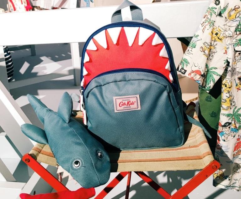 cath kidston shark backpack