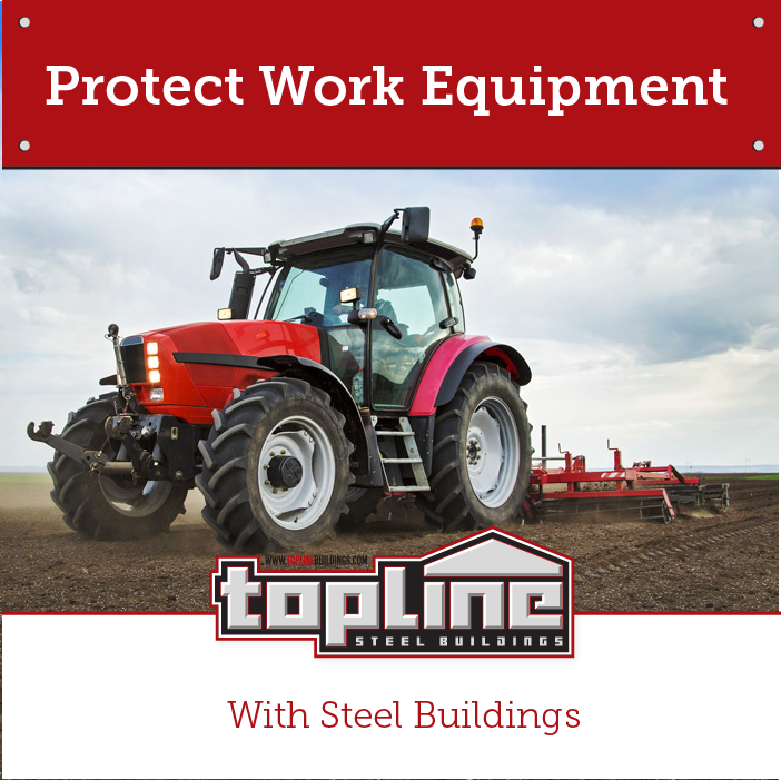Owning a farm comes owning lots of work equipment, and it all needs to be protected. #ToplineSteelBuildings 
bit.ly/2e4jrJ3