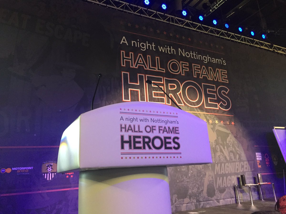 BBCRNS's tweet photo. All set to go for Hall of Fame night. You can watch live coverage of the best bits from 7pm here https://t.co/myQ01MEQuT https://t.co/76A7RF1cV1