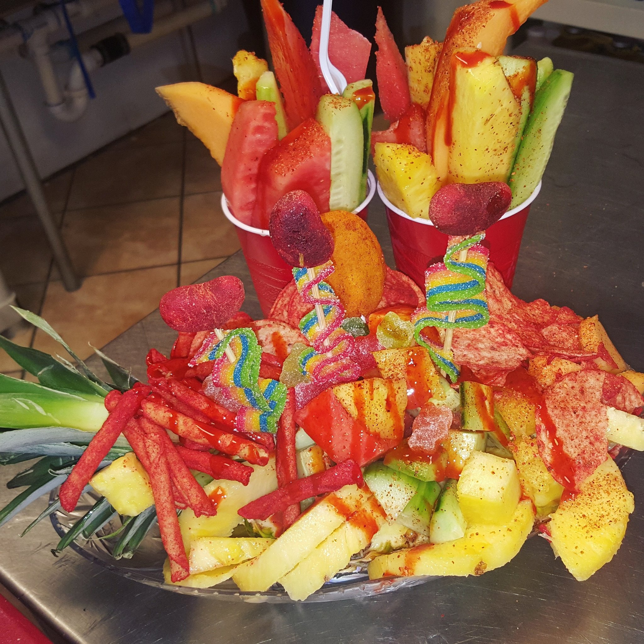 RaspadosCoLubbock on Twitter Fresh Fruit  Cups  2312 