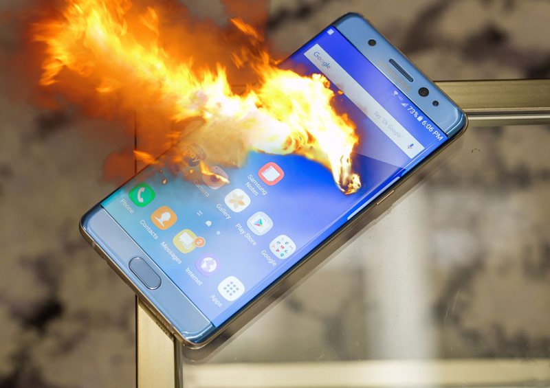 Samsung Galaxy Note 7 Recalled Due to Exploding Batteries ow.ly/bpF6305P5st #HML #ProductRecall #Samsung