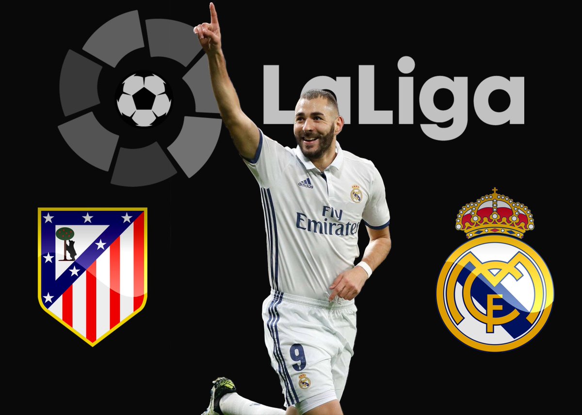 Jour de match ! Match day ! Día de partido !
<a href="/Atleti/">Atlético de Madrid</a> vs <a href="/realmadrid/">Real Madrid C.F.</a> - 20h45
<a href="/LaLiga/">LALIGA</a> #HalaMadridYNadaMas