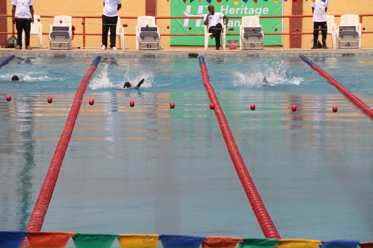 heritagebankplc's tweet photo. More pictures from the swimming pool area as schools compete against each other for medals
#HBSkoolimpics
#HeritageBank
#LagosStateGovernmnt https://t.co/1u86C529GX