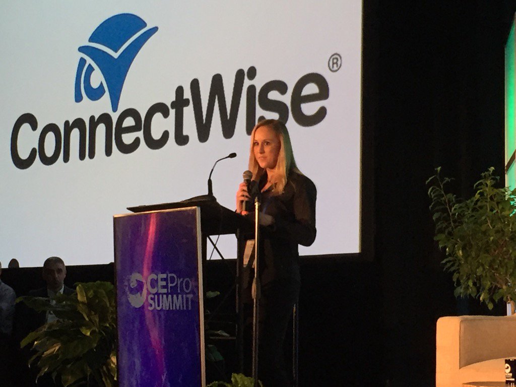 JasonWKnott's tweet image. #totaltechsummit lightning round kicked off by @ConnectWise @ce_pro