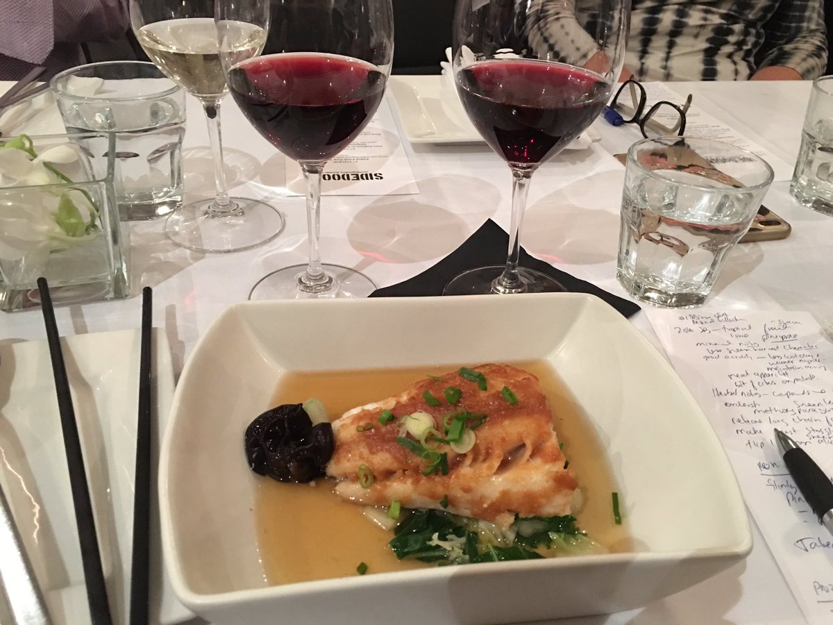 Black cod with <a href="/NobiloWine/">Nobilo Wine</a> 2013&amp;14 Pinot Noir <a href="/SidedoorKitchen/">SidedoorKitchen</a> <a href="/NatalieMacLean/">NatalieMacLean</a>