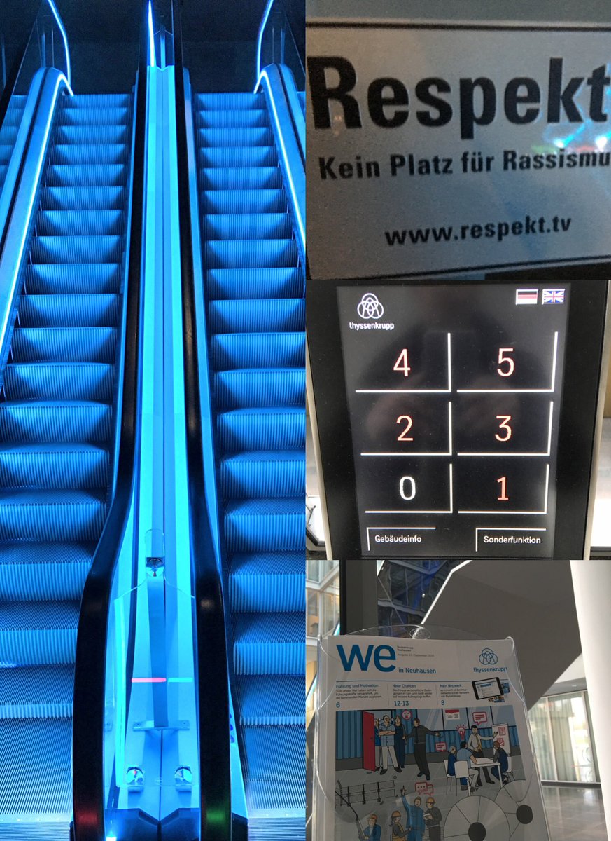 Stefan Ettwig Against Xenophobia Thyssenkrupp Thyssenkrupp Elevator In Neuhausen Germany