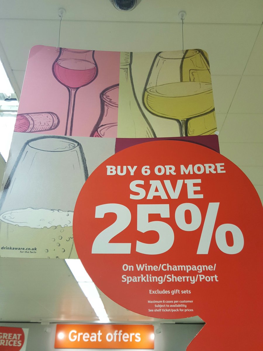buy 6 save 25% in-store @ sainsburys lancaster