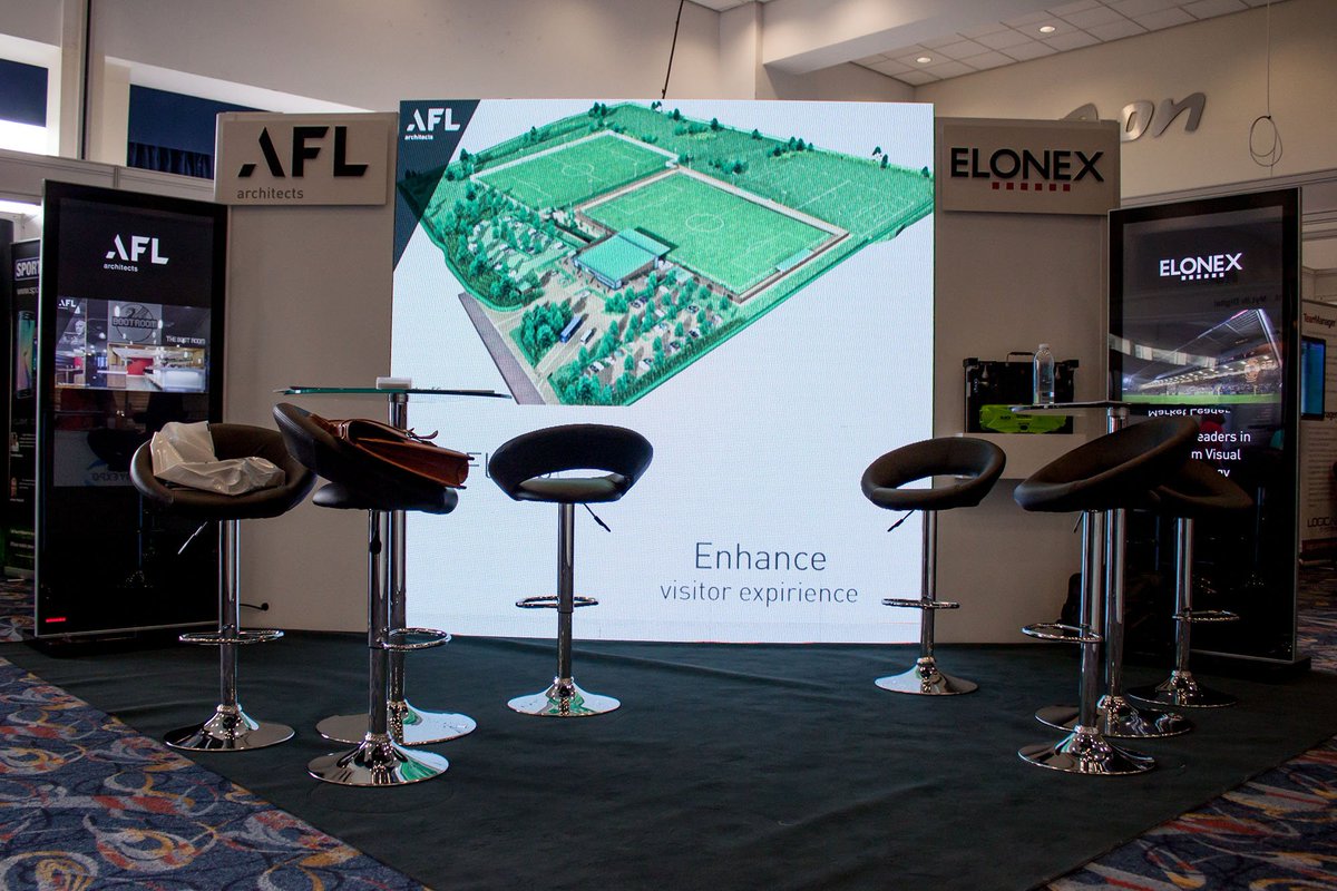 ElonexOutdoor's tweet photo. Elonex at today's @rugby_expo with @AFLArchitects - looking forward to doing it all over again tomorrow! See you there #RugbyExpo https://t.co/ARNeyigfGj