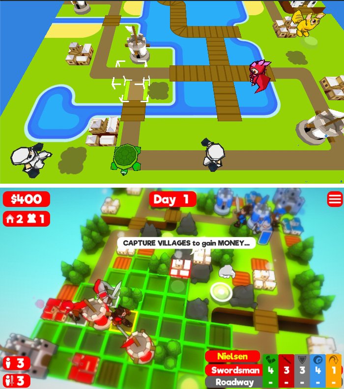 ExplosiveLLC's tweet photo. FCT First Screenshot vs. Current Screenshot

#ThrowbackThursday
 #progress #gamedev #indiedev #indiegame #turnbased 
 #madewithunity https://t.co/6zqif71WVf