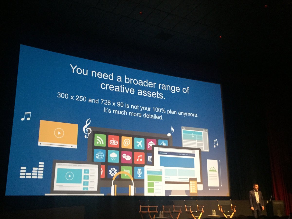 TheTradeDesk's tweet image. Live from #ATSNYC16 our CCO @BrianStempeck discusses five trends that will improve advertising in 2017