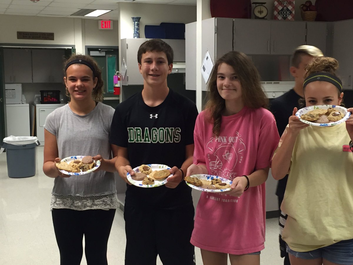 coachlsullivan's tweet photo. #cookie5 #purplecookies baking cookies with 5th period https://t.co/FjQ3pXmiIq