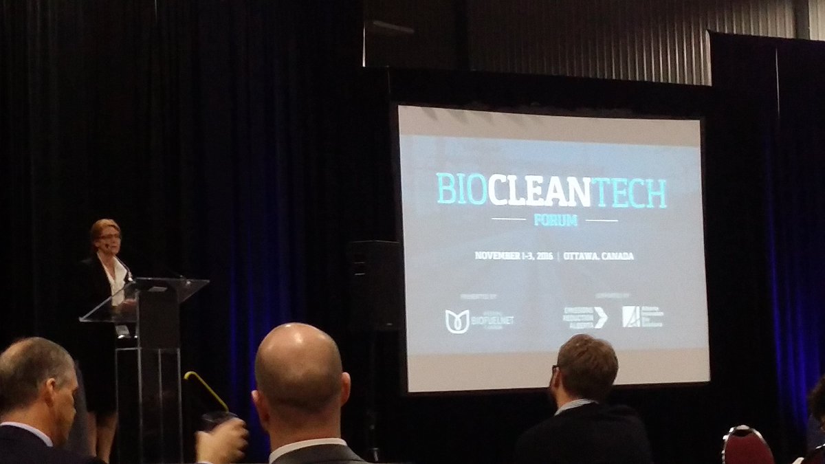 hsuopajarvi's tweet photo. Really enjoyed my time in #BioCleantech Forum in Ottawa. So much potential to tackle CO2 problem! https://t.co/7vKWLQ7Fba