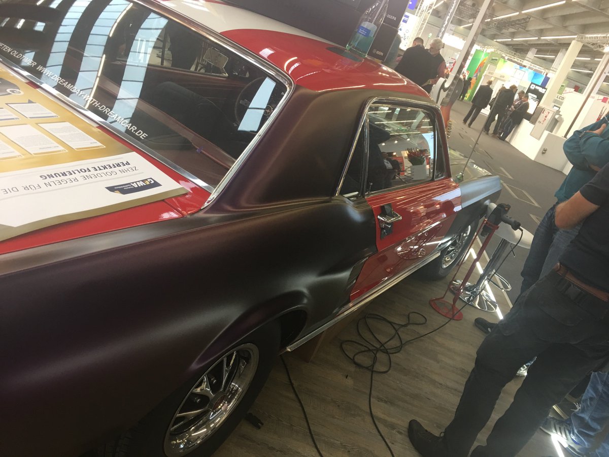 viscomshow's tweet image. Wrap up your car at #viscomshow #viscom2016 #viscom #viscomfrankfurt