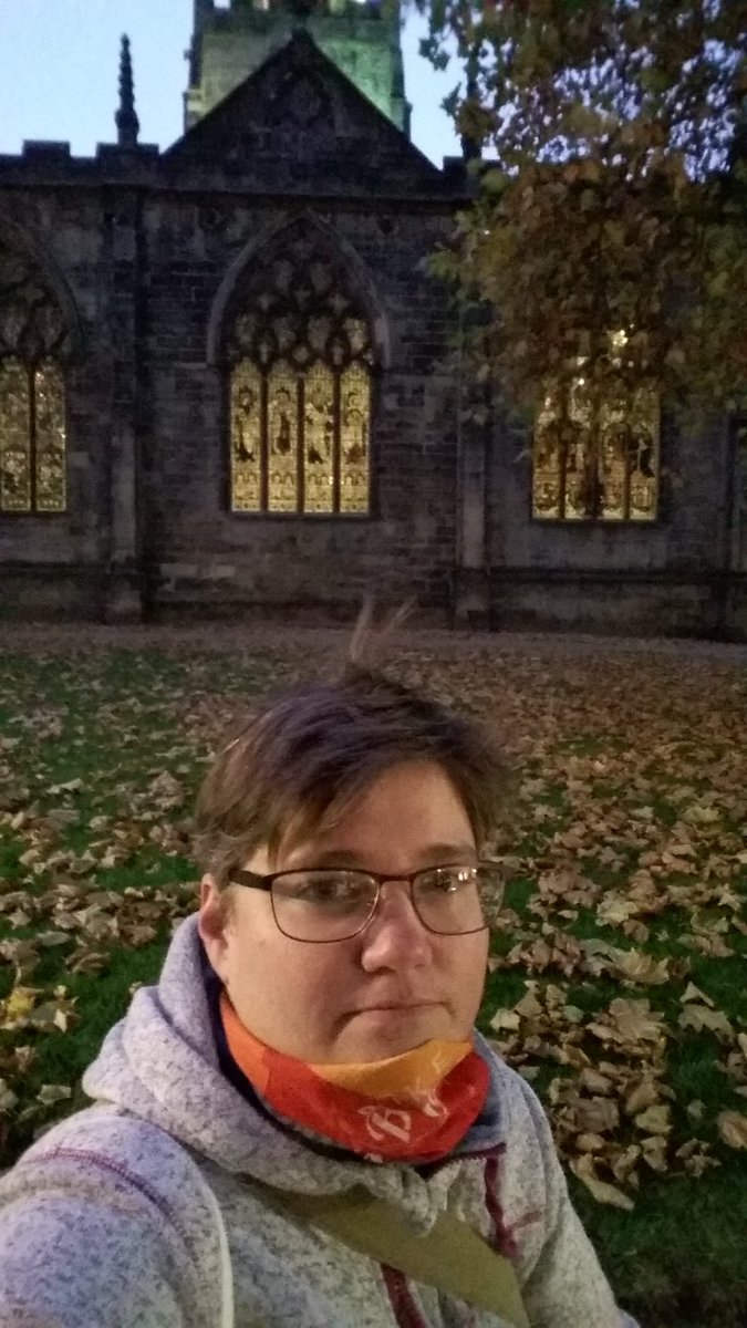 Mooobys's tweet photo. @Modeshift1  Oh oh!!! Im walking past the side of the cathedral #sheffies #modeshift2016 #pwlcprojects https://t.co/f8hX1CQS7p