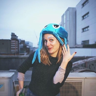 #tbt Katie dressed in a jellyfish hat for #Halloween! 📷  <a href="/Mr_Odin/">The Old Man</a>