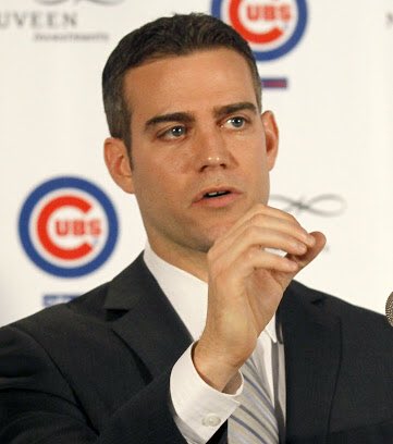 alexchavezsp's tweet photo. Theo Epstein terminó con la maldición del Bambino y con la de la Cabra. Y si lo traen al #CruzAzul??? https://t.co/7mnN4U50Yu