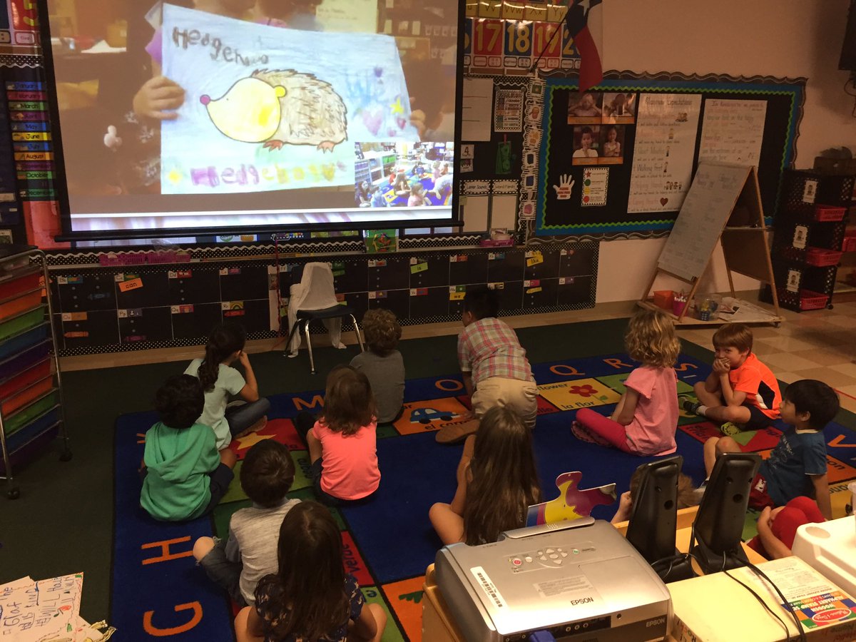 NguyeninKinder's tweet photo. Campaigning Day 2- We got to Skype another kinder class to tell them about our candidates! @Clayton_206  @AISDECRocks https://t.co/GhcS0DqxZ3