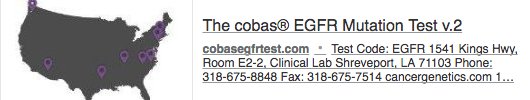 The cobas #EGFR Mutation Test v.2! We now offer EGFR mutation testing using cell-free DNA isolated from plasma! goo.gl/Ddae0o