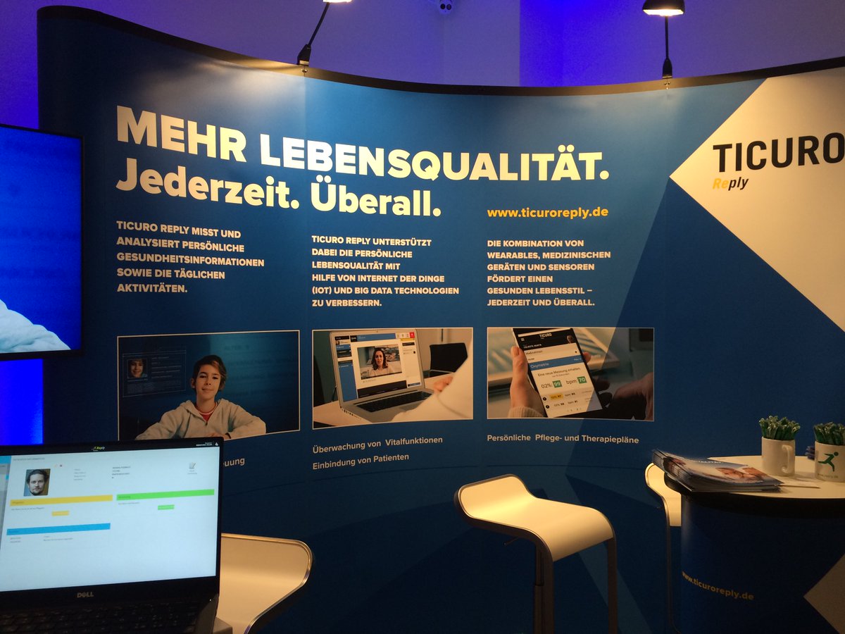 Reply_DE's tweet photo. 3-4 Nov: Auf dem Nationaler FachKongress #TELEMEDIZIN wird die Zukunft der remote #healthcare skizziert @EllingtonHotel, Berlin #TicuroReply https://t.co/nggAnYGnAa