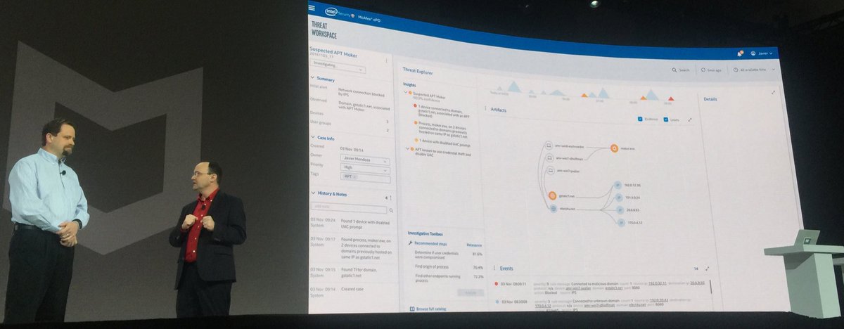 Oh snap - ANOTHER organically developed new product?  Human-machine teaming right around the corner #Focus16 #newmcafeebrand <a href="/SteveGrobman/">Steve Grobman</a>