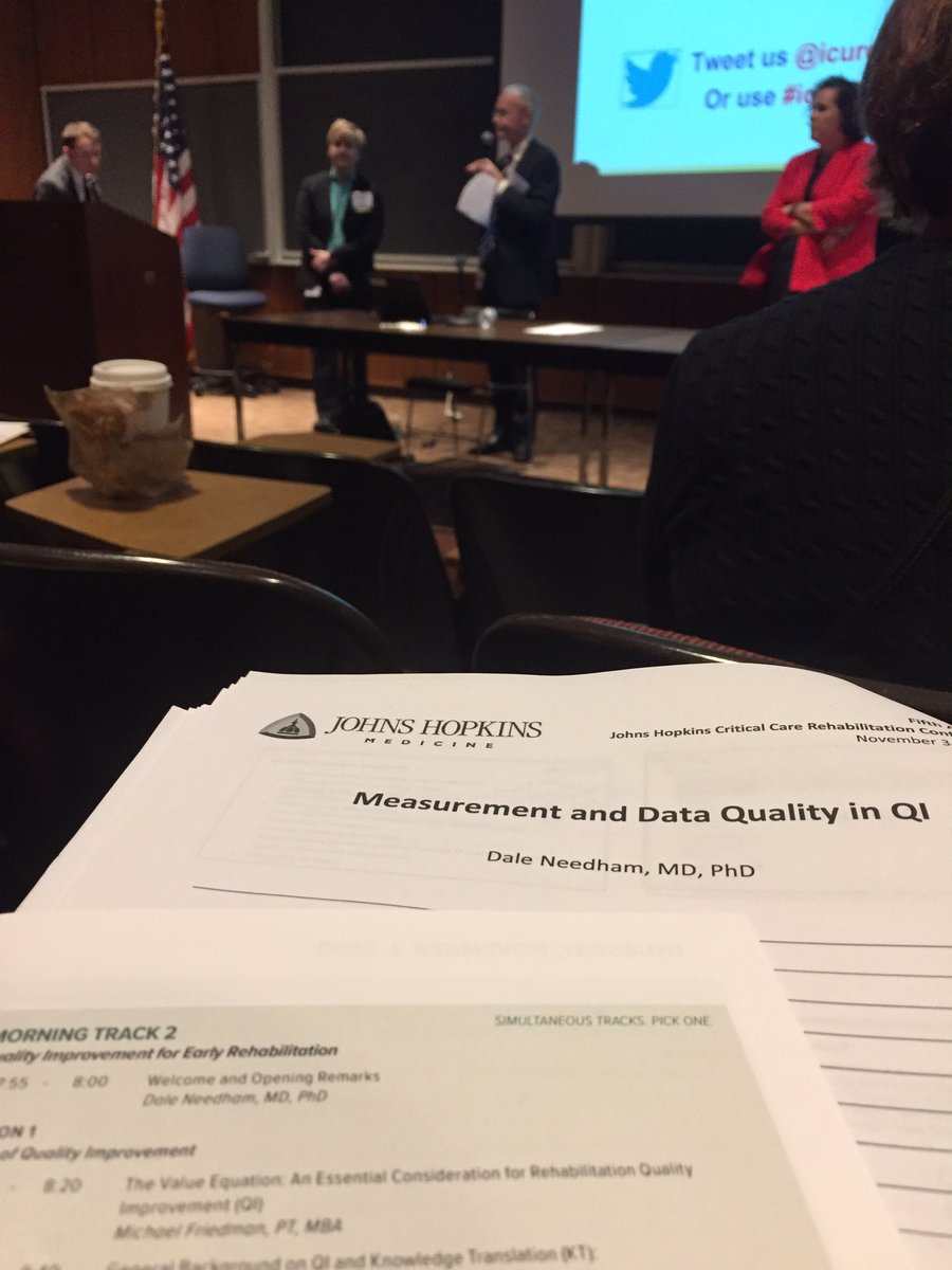 annesmoore's tweet image. @DrDaleNeedham throwin&apos; down some Quality Improvement knowledge and inspiration this morning 💪🏻#ICUrehab #QIprojects