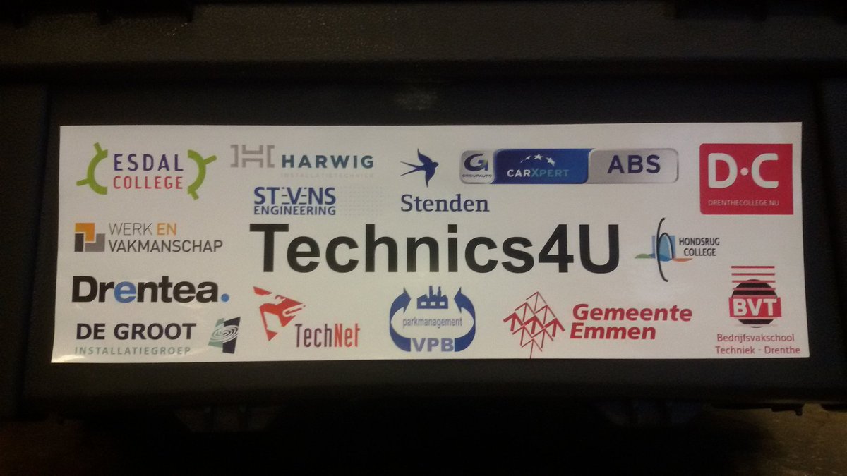 M_Arling's tweet photo. #Technics4U  mooie samenwerking @GemeenteEmmen @VPBEmmen  @Stenden #paboemmen  @Esdal_College @hondsrugcollege &amp; @DrentheCollege https://t.co/HUcvJwmsI9
