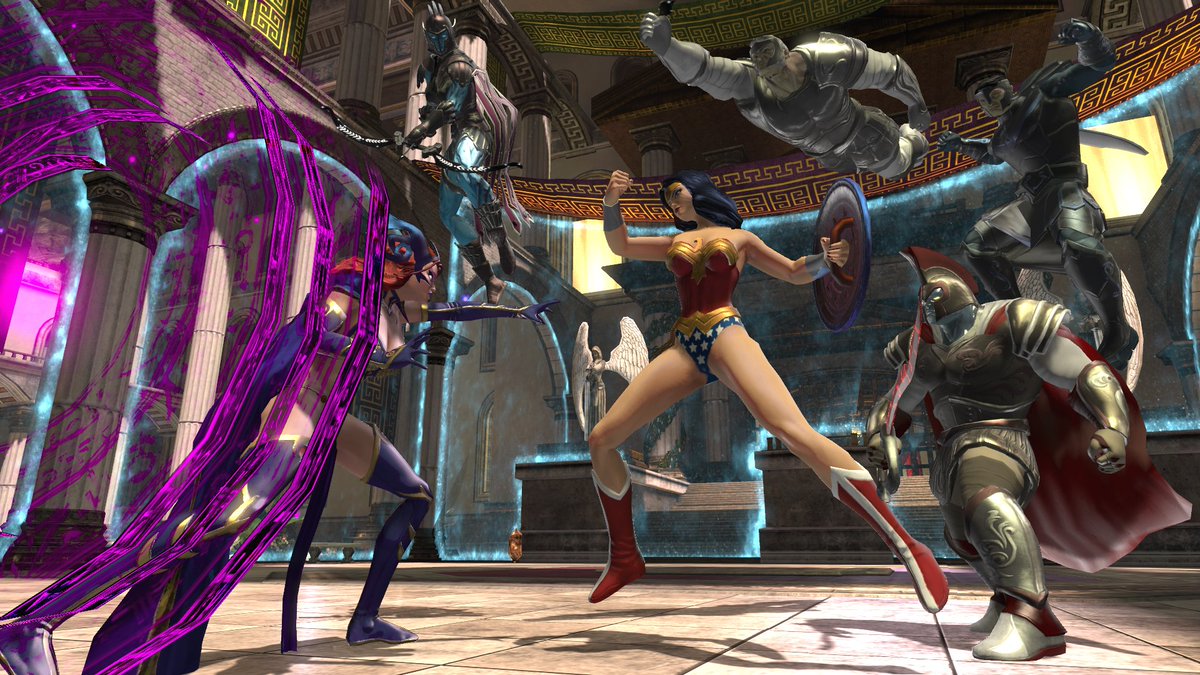 DCUO's tweet image. Do you remember the first fight for Themyscira in #AmazonFury Part I? The saga continues... ow.ly/hA3s305ORXM #ThrowbackThursday #TBT