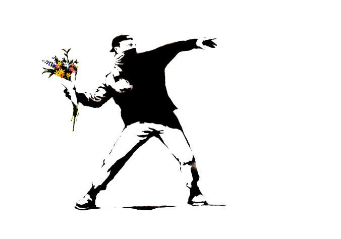 ThalspotOnline's tweet photo. Here's our favorite #Banksy artwork. What's Yours? #thalspot #networkandberecognized #artwork #graffiti #photooftheday #independent https://t.co/y7iub9iKEb