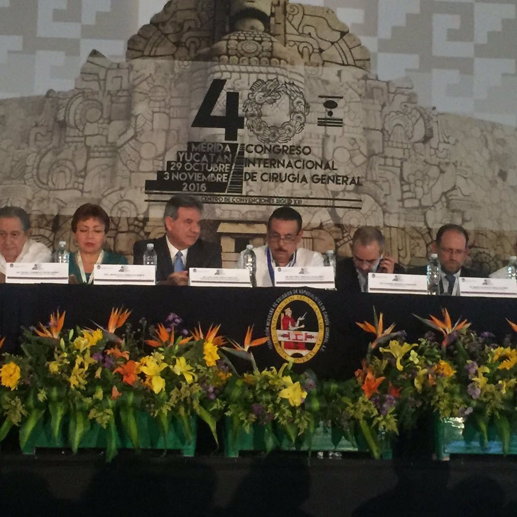 Concluye en #Mérida, el 40 #CongresoInternacionalDeCirugíaGeneral con más de 3000 participantes, un evento más operado por #ControlturDMC