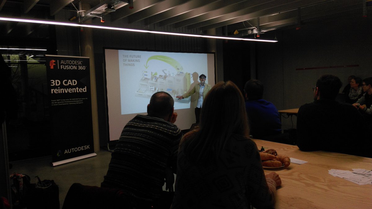 cad_projects's tweet photo. Internet of things combined with #Fusion360, perfect connection...
@FusionMickey made a great job. 
#meetup  #event #3dmodelling #ADSKspnsrd https://t.co/3AholGTFqN