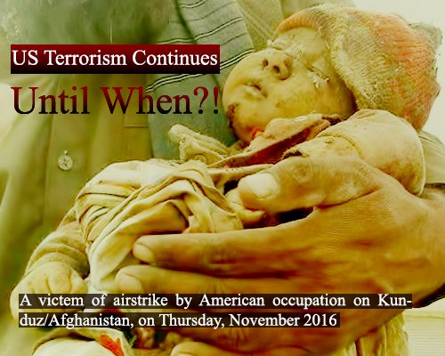 US killing crimes in #Afghanistan continue Until when?!
#Kunduz #crime