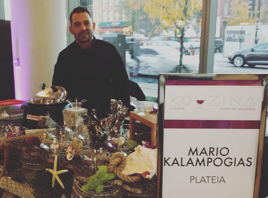 Chef Mario is ready to put a twist on 🇬🇷 classics at #Kouzina!