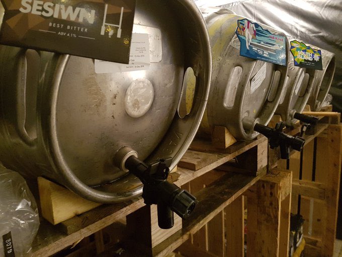 _coatsy's tweet image. All set for the fireworks @penarthltc tomorrow. @vogbrewery on tap. Gates from 6pm