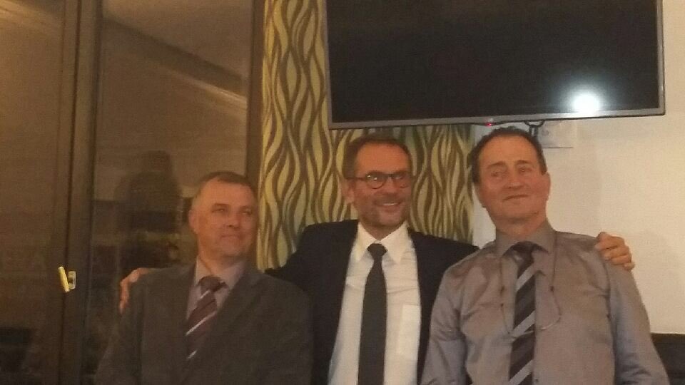 Les Agents #Creuse réunis pour fêter M. Fourat &amp; JL. Legrand &amp; continuer à écrire la belle histoire d'#AXA @mbebear