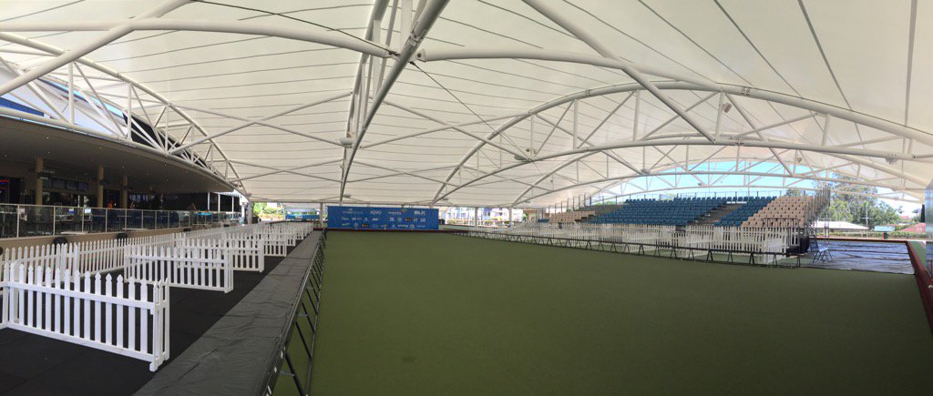 Sheriff_cal's tweet photo. @ClubPineRivers 
@wayne_moffatt 
@APLbowls 
@BowlsAustralia 
Day 3 
All we need now are the fans.! https://t.co/oiSMe05cnd