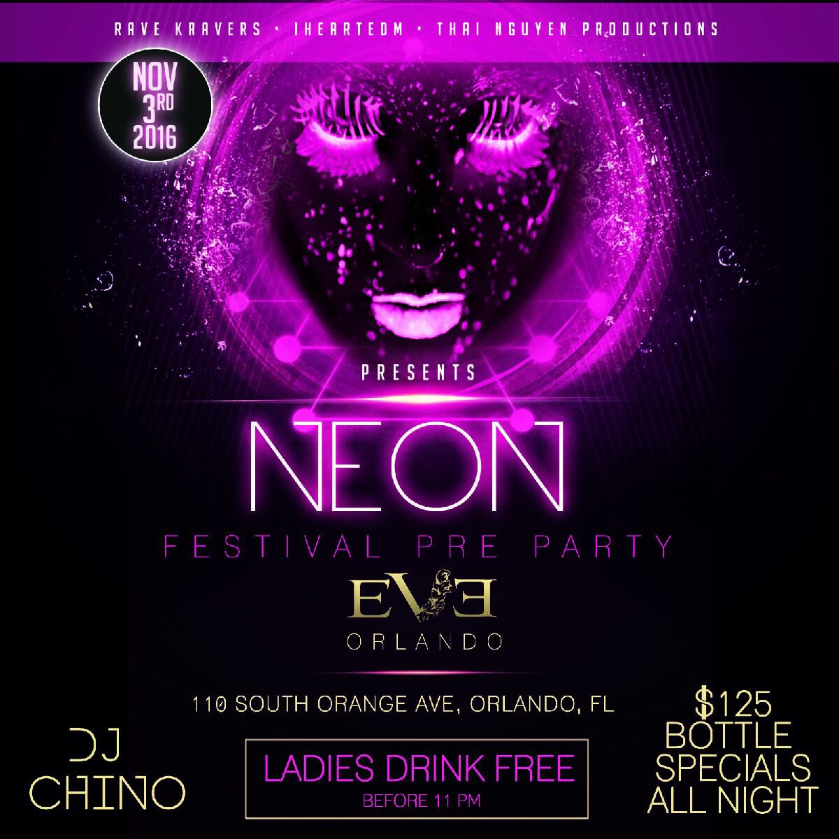 #tonight #orlandoEDC Pre-party!