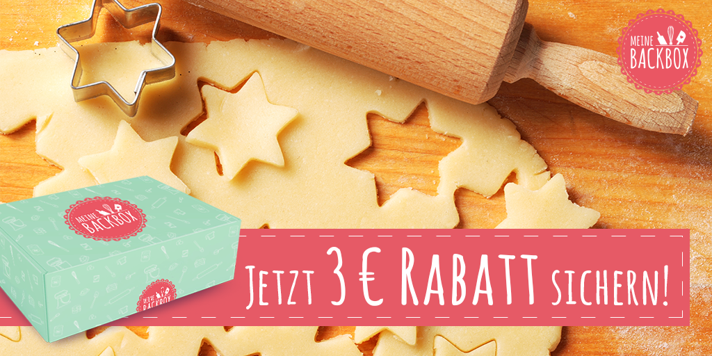 #MeineBackbox startet! Jetzt 3 € Rabatt mit dem Code STARTXMAS sichern! bit.ly/twmbb_rabatt 🎄⭐️🎁 #Backen #Produkttest #Weihnachten