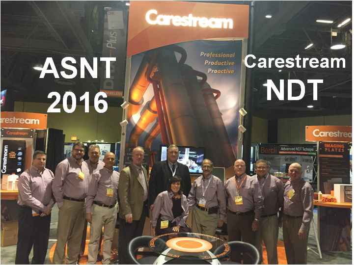 Carestream's tweet photo. Great #NDT show! #ASNT2016 #ASNT75 https://t.co/8EjLYXb1yr