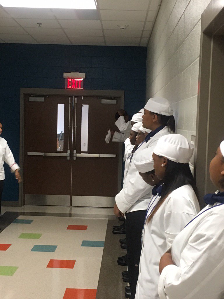 Culinary uniform check! #FSCCA