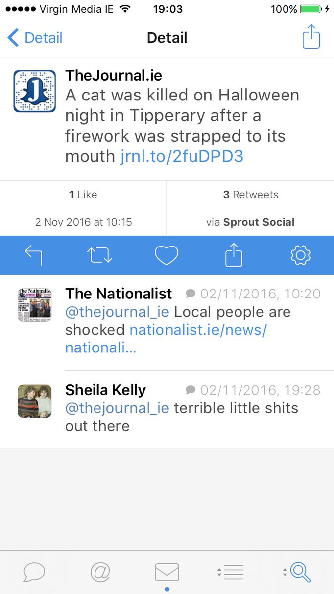 burkie's tweet image. Local paper quick to put story on front page &amp;amp; promote, but never updated story/tweeted apology for being incorrect