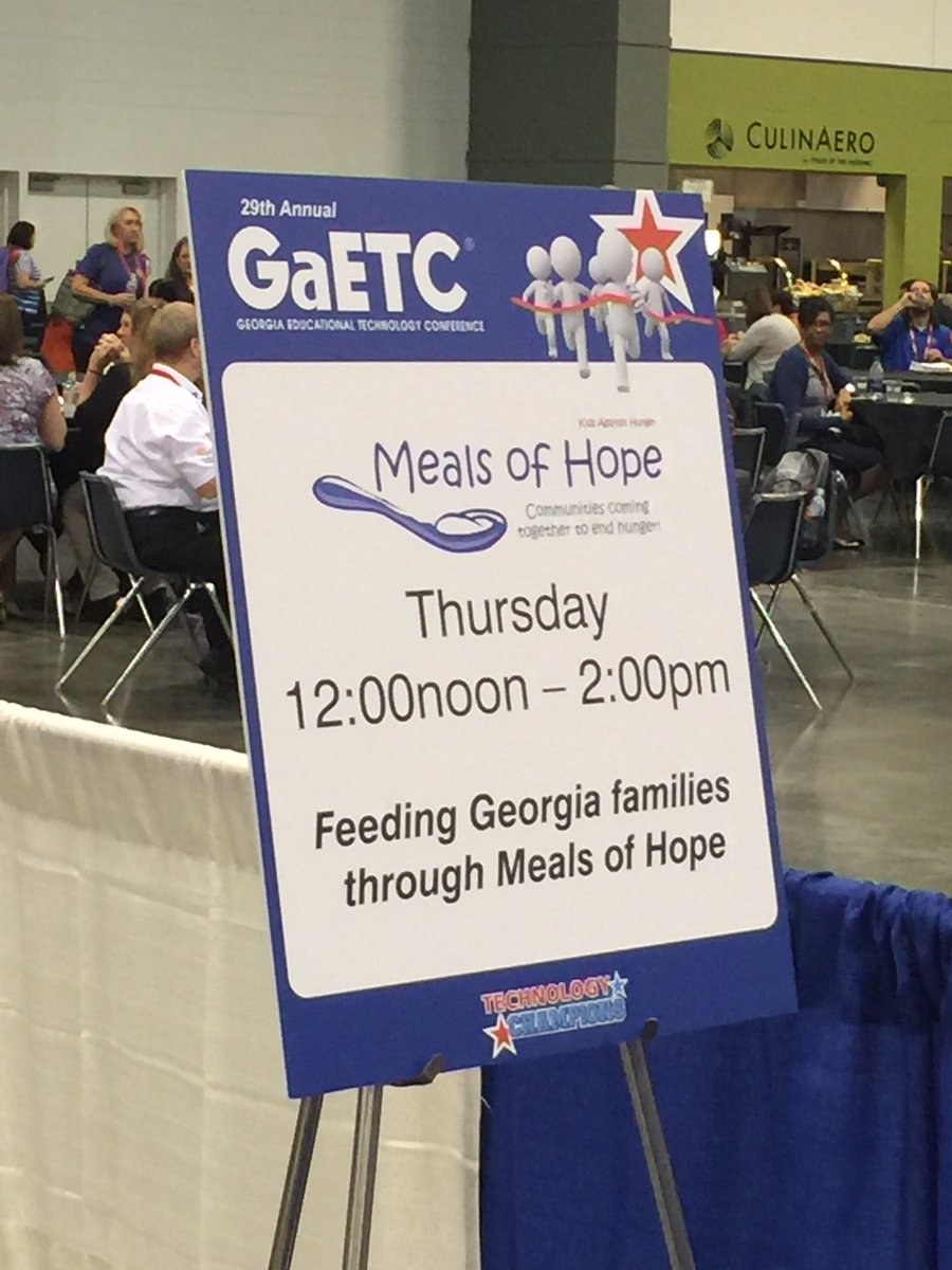 lynn_shebat's tweet photo. Hillside Vanguardians helping out and having fun. #GaETC16 https://t.co/ALoTIJ4jVj
