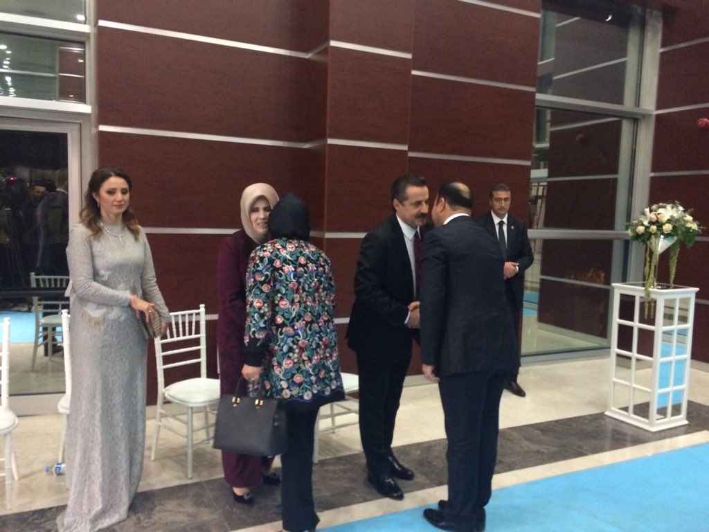 Sn.Bkn @farukcelikğ'in oğlunun düğün törenine katıldık Çelik ve Hatipoğlu çiftine bir ömür boyu Mutluluklar dilerim