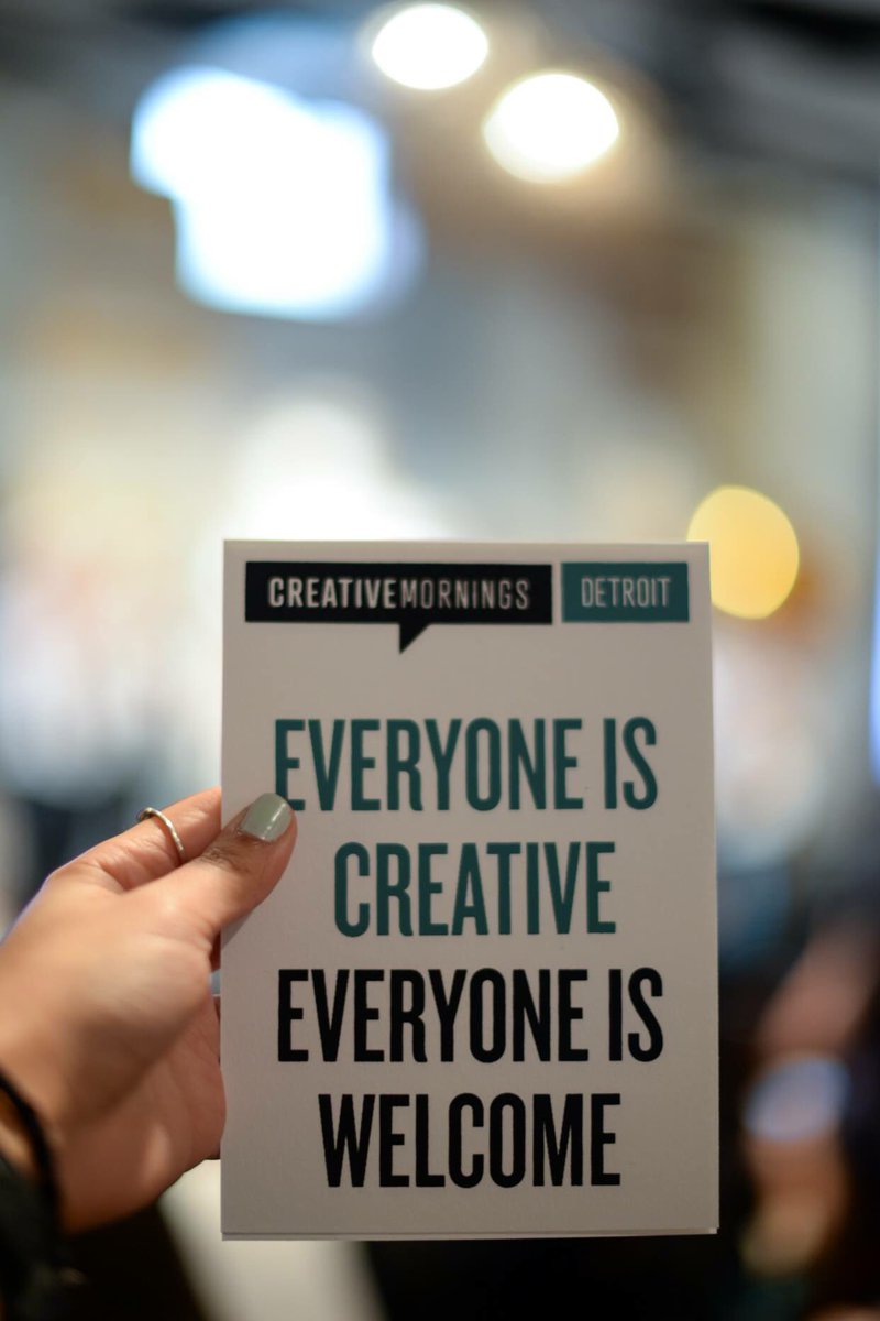 CM_Portsmouth's tweet image. Everyone is creative. Everyone is welcome. #cmsummit16 #creativemornings #cmpkx #austin #portsmouth @creativemorning @Detroit_CM