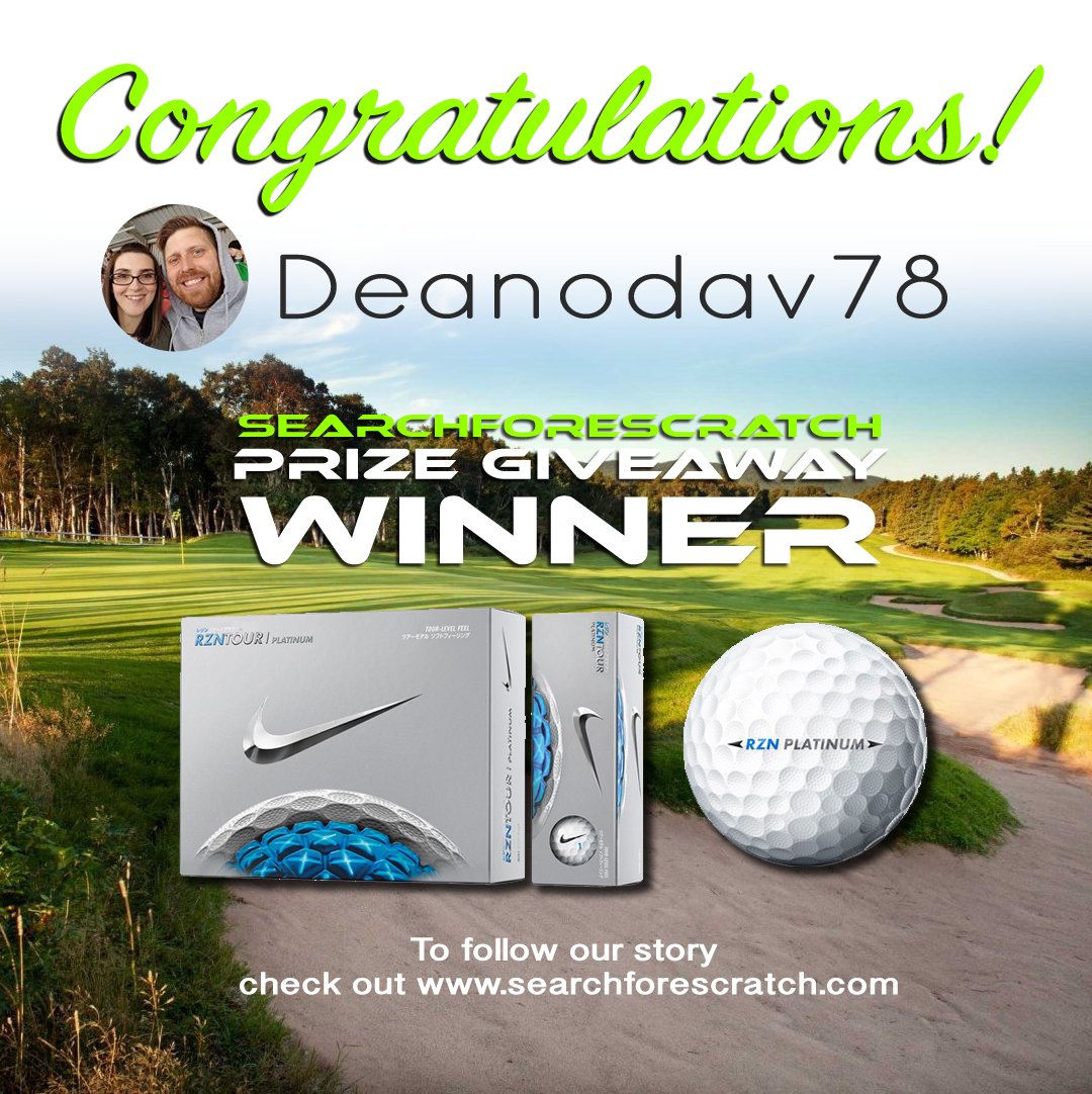 search4scratch's tweet photo. Congratulations @dean1978 on winning our Instagram competition. Follow us for lots more giveaways coming soon
#winner #golfprizes #lovegolf https://t.co/atGObHZmGk