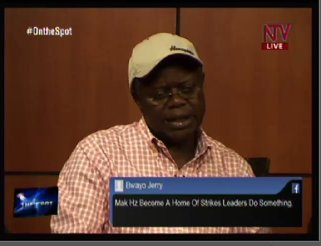 ntvuganda's tweet photo. Prof. Balunywa: The differenece with MUBS is that we communicate. I share with my staff and students on all issues constantly. #NTVOnTheSpot https://t.co/WUiZkDKiTt