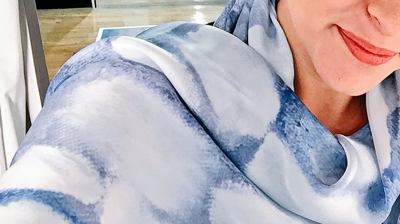 LoraxGirl's tweet photo. Thank you #Toronto / #QueenWest art x fashion lovers ❤️for the #NuvangoStyle love today. Scarves are on sale too! https://t.co/zBJ9ialhTc