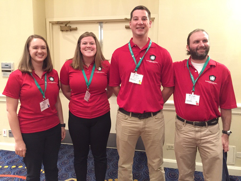 Illinois State University students are smiling and giving back to the ASSE Foundation at the FSL Conference in Chi IL